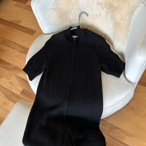 Coldwater Creek Black Knit Cardigan